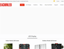 Tablet Screenshot of eachinled.com